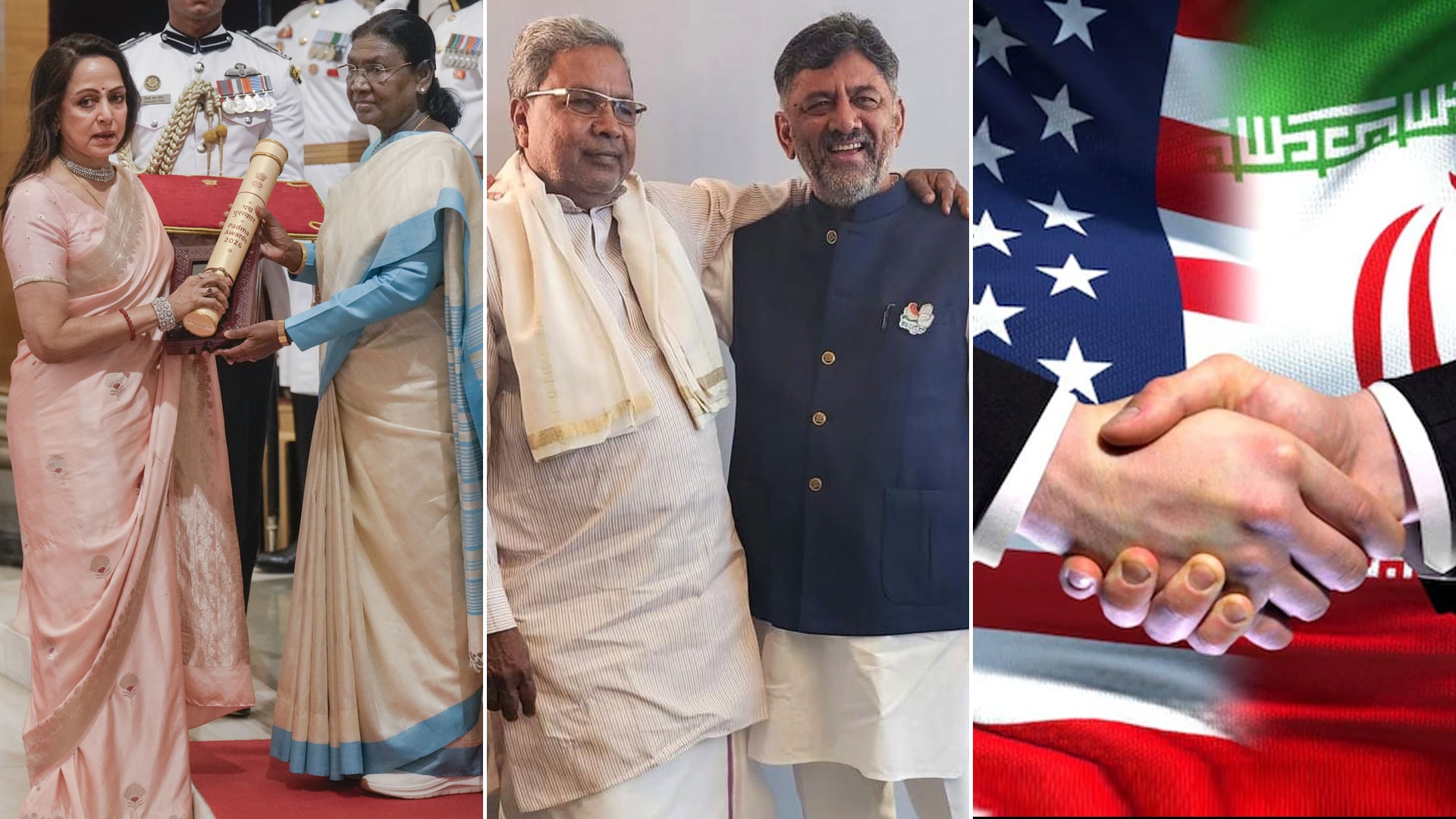 Karnataka Game Of Thrones | Padma Awards 2026 | Iran War Inching To An End?