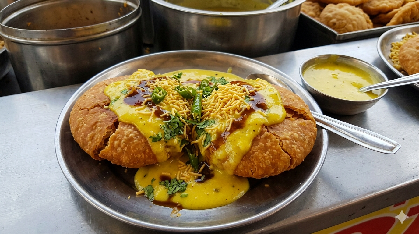 Rajasthani Kadhi Kachori - How To Make This Traditional Dish Loved By Locals