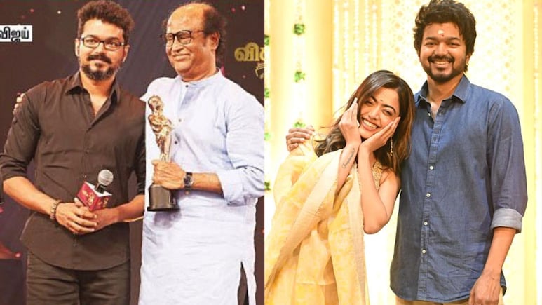 After Vijay's TVK Wins Tamil Nadu Elections, Rajinikanth And Rashmika Mandanna Send Best Wishes