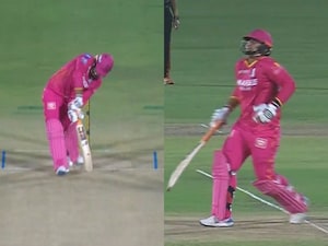 Vaibhav Sooryavanshi Left Writhing In Pain By Mohammed Sirajs Tricky Yorker In RR vs GT Clash. Watch