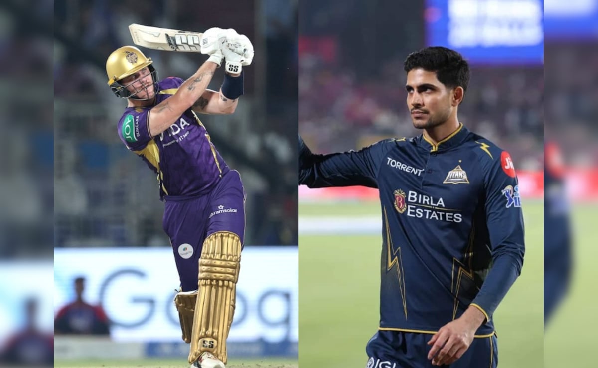 Inconsistent KKR Fight To Stay Alive As Gujarat Titans Eye Top-Two Finish
