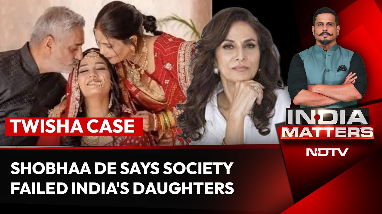 Twisha Sharma Case: Shobhaa De Says Society Failed India's Daughters
