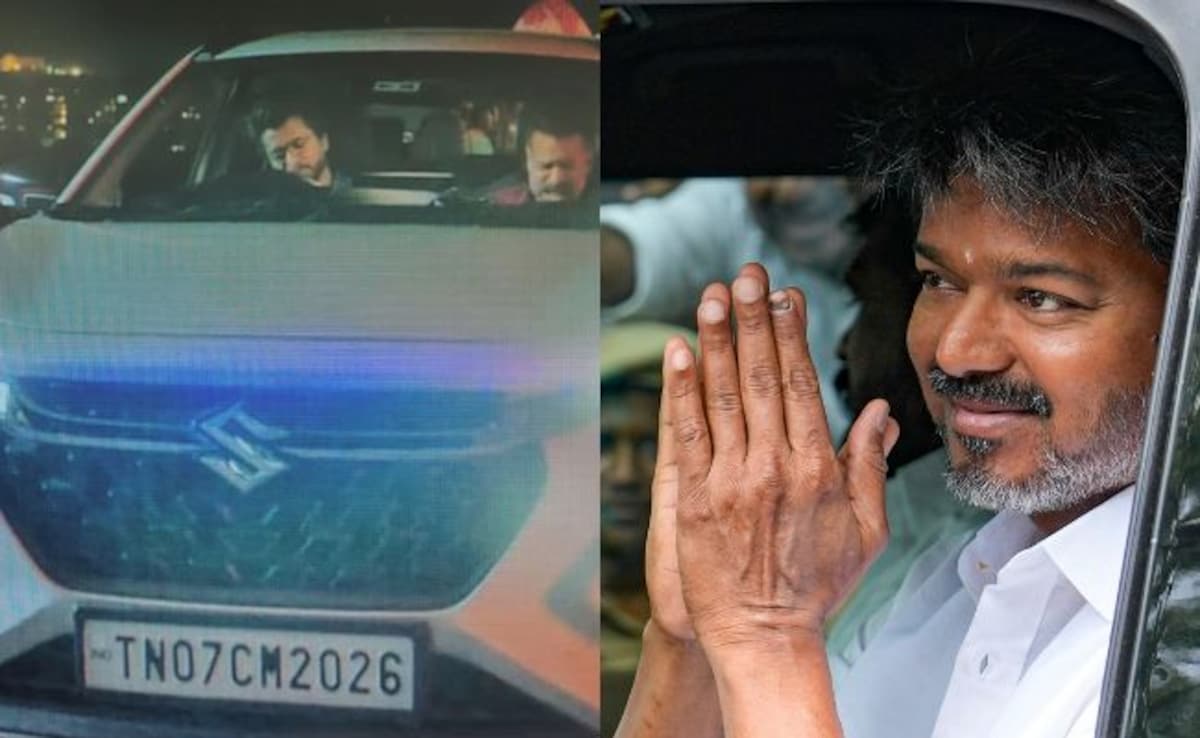 Vijay's Big Hint In 2024 Movie: Drove Car With 'TN CM 2026' Number Plate