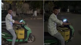 Jobless To 45k Per Month: Zypp Founder's Interaction With BlinkIt Delivery Boy, Watch Video