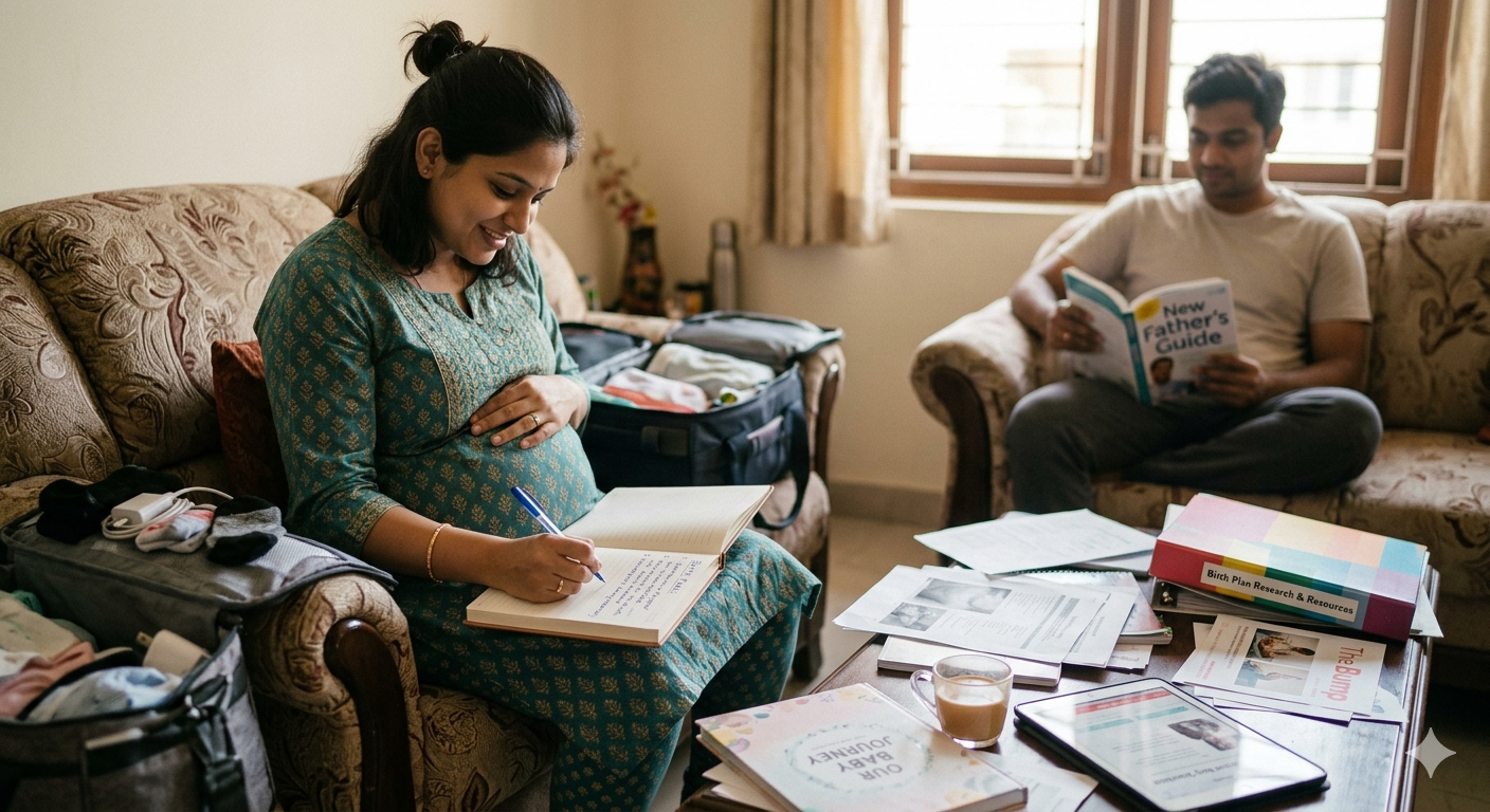 A birth plan helps establish critical preferences before the physical intensity of labour begins