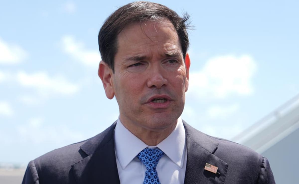 Latest and Breaking News on NDTV Marco Rubio's flight landed at Kolkata airport at around 7:30 am.