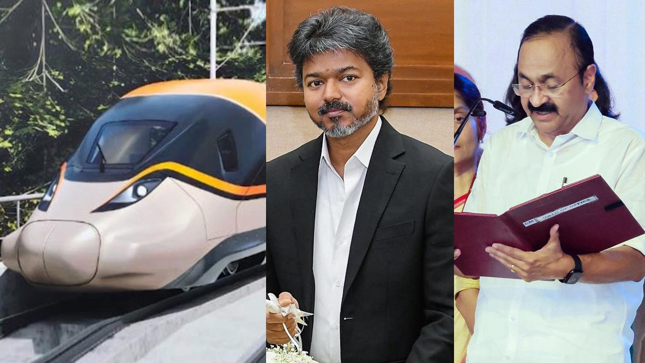First Look Of India's Bullet Train | Kerala Gets New CM | MK Stalin Vs Vijay