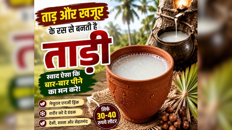 Taadi Drink: चंदौली के इस गांव में गर्मियों में खूब पी जाती है ताड़ी, जानिए क्यों खास मानी जाती है ये देसी ड्रिंक