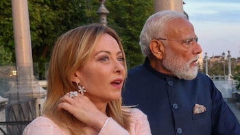Italian Prime Minister Giorgia Meloni Hosts Dinner For PM Modi