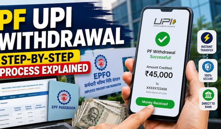 EPF Withdrawal Through UPI: Here's How Subscribers Will Be Able To Access  Money Instantly