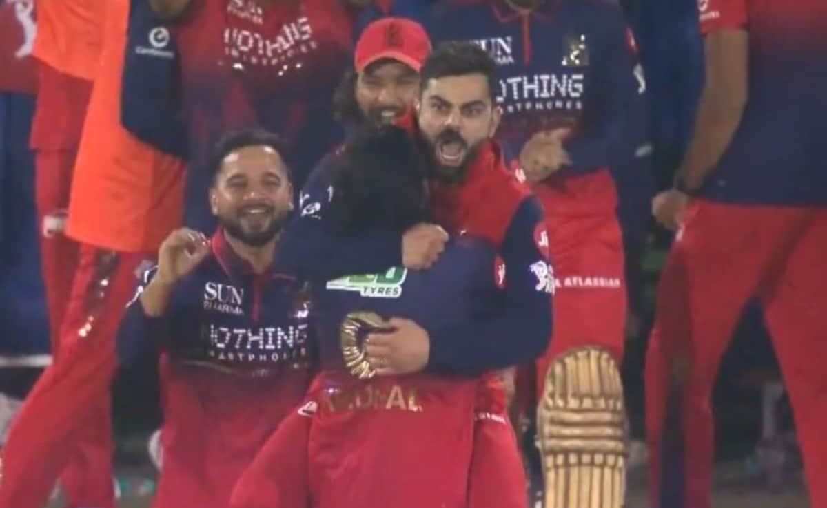 RCB Clinch Last-Ball Thriller Against Mumbai Indians. Virat Kohlis Reaction Says It All