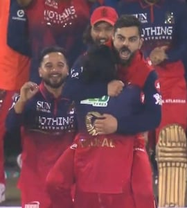 RCB Clinch Last-Ball Thriller Against Mumbai Indians. Virat Kohlis Reaction Says It All