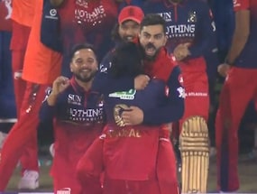 Virat Kohli Cant Keep Calm As RCB Beat Mumbai Indians In Last-Ball Thriller. Celebration Goes Viral