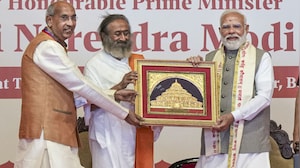 PM Modi Attends Art of Living Event, Inaugurates Dhyan Mandir