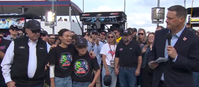 Kyle Busch&rsquo;s Family Attends Emotional Tribute For NASCAR Legend At Coca-Cola 600