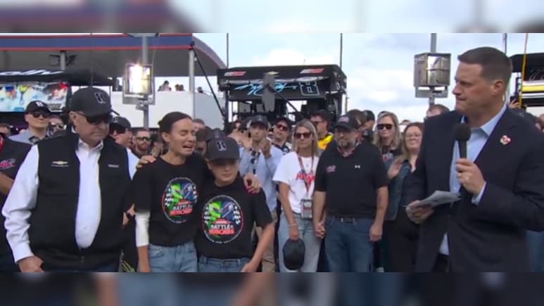Kyle Busch&rsquo;s Family Attends Emotional Tribute For NASCAR Legend At Coca-Cola 600