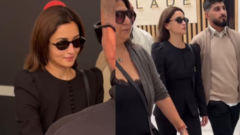 Watch: Alia Bhatt Stuns In Monochrome Outfit As She Arrives At Cannes Film Festival 2026