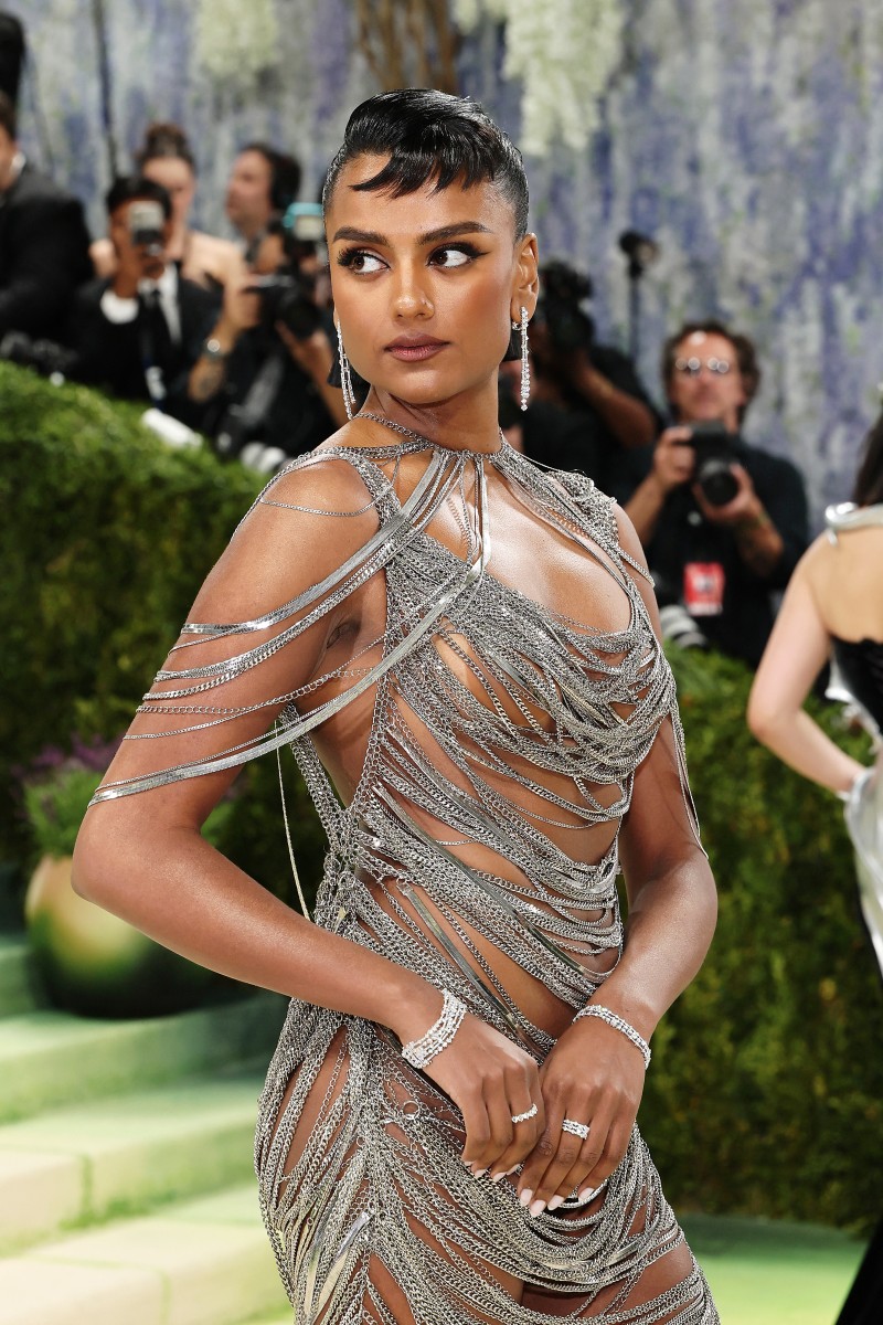 Simone Ashley at the 2026 Met Gala. Photo: AFP