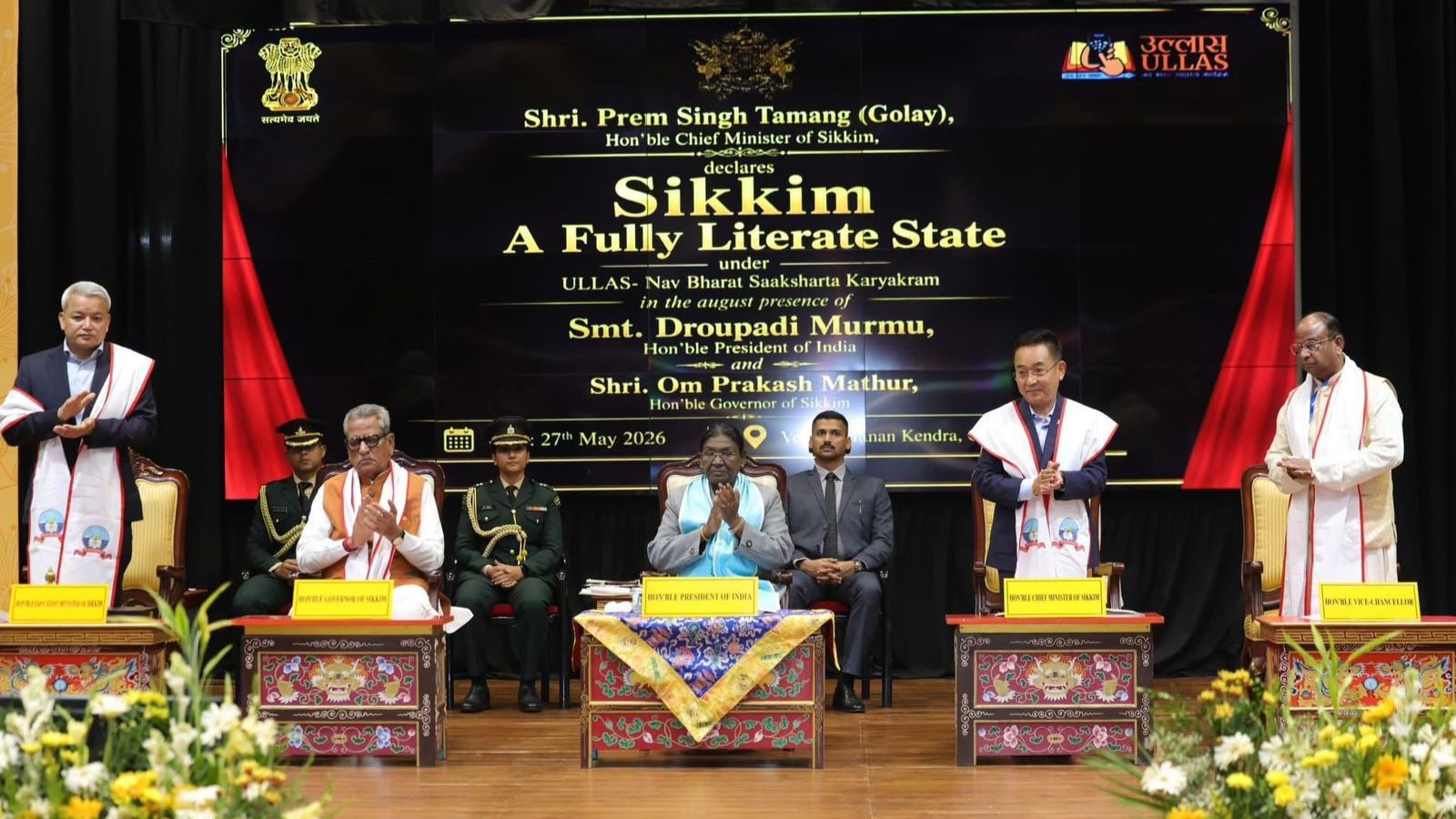 Sikkim Becomes Fully Literate State, 5th In The Country