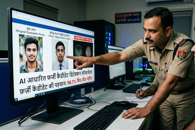 राजस्थान में SOG ने बनाया खास AI सॉफ्टवेयर, एक फोटो से खुलेगा डमी कैंडिडेट के फर्जीवाड़े का कच्चा चिट्ठा