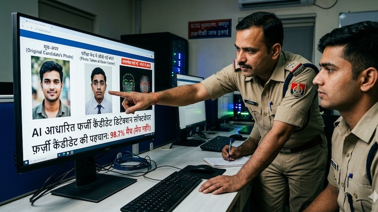 राजस्थान में SOG ने बनाया खास AI सॉफ्टवेयर, एक फोटो से खुलेगा डमी कैंडिडेट के फर्जीवाड़े का कच्चा चिट्ठा
