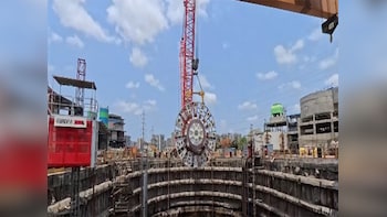 Bullet Train Project: First Tunnel Boring Machine Cutterhead Lowered At Mumbai's Vikhroli