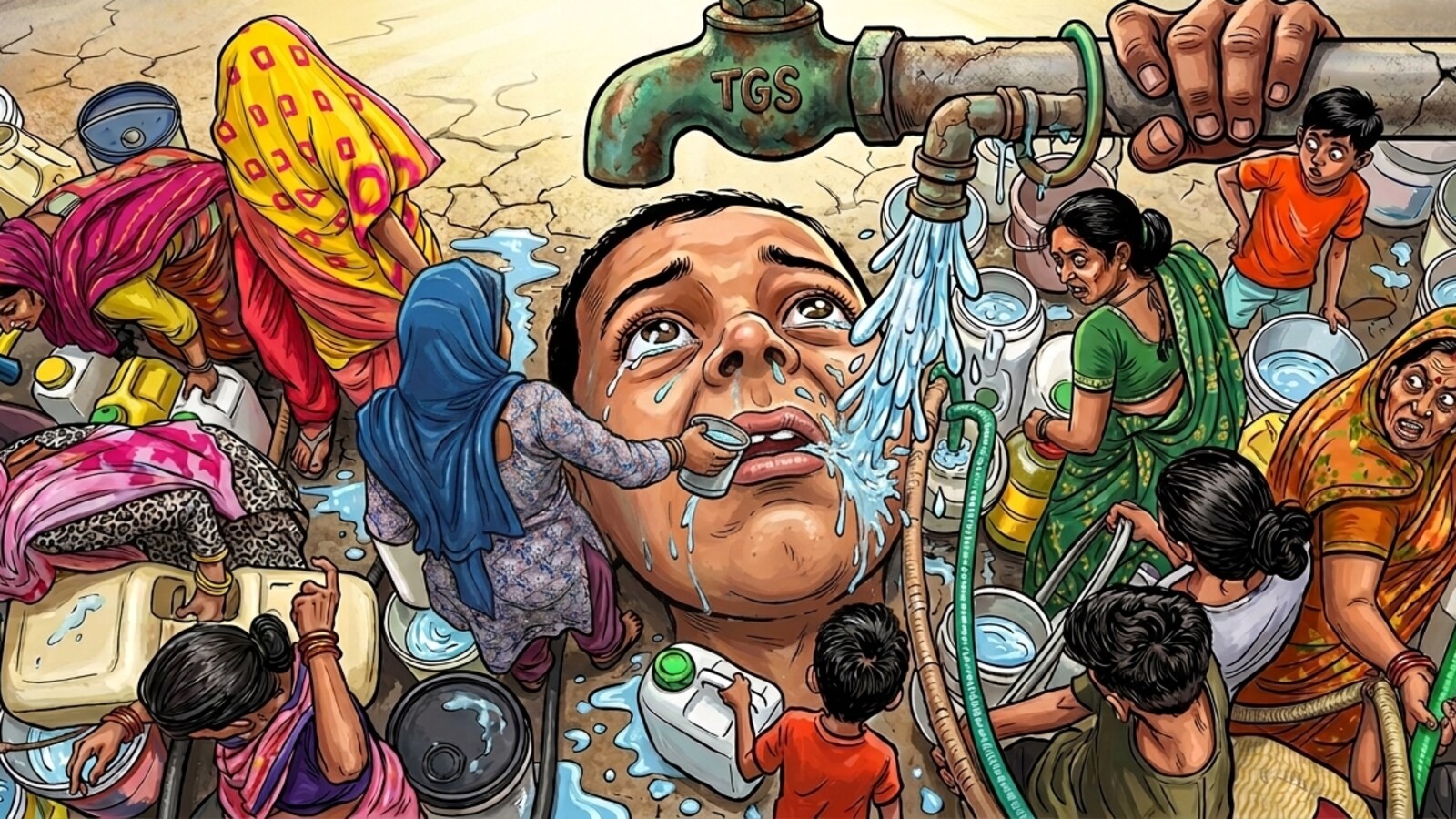 Water Crisis in MP: मध्य प्रदेश में पानी संकट से मचा हाहाकार, 42% शहरों ...
