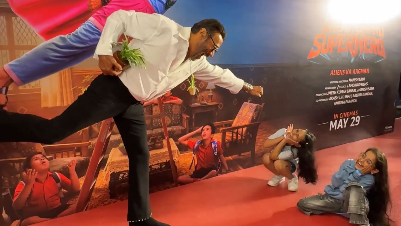 Jackie Shroff Steals The Show At 'The Great Grand Superhero' Trailer Launch