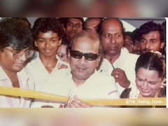 From Standing Behind Karunanidhi To Dethroning DMK: Young Vijay's Viral Photo Sparks Buzz