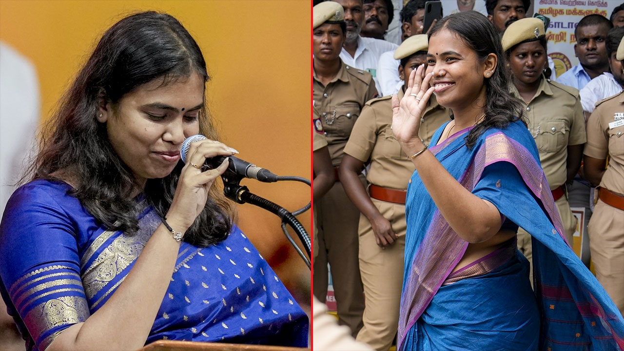 Meet S Keerthana, The Youngest MLA In Vijay's Cabinet Who Speaks 5 Languages