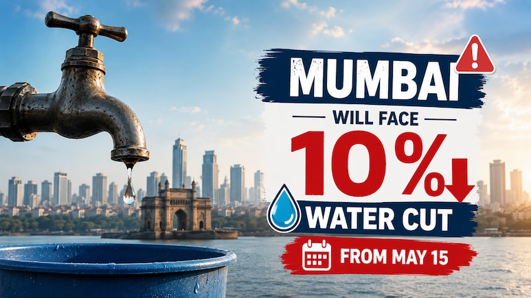 Mumbai Water Cut From May 15: BMC Announces 10% Supply Reduction Across City