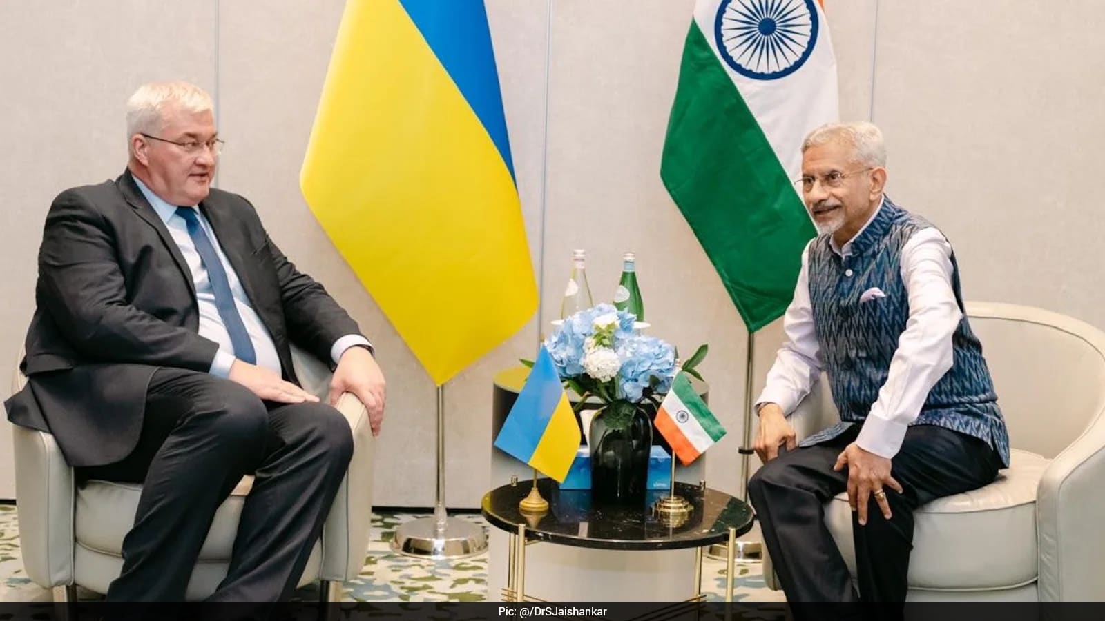 S Jaishankar, Ukrainian Counterpart Discuss War, Bilateral Ties In Cyprus