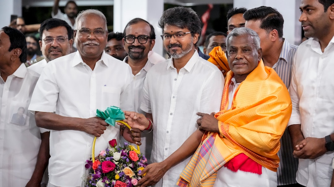 TVK Chief Vijay Crosses Majority Mark, Meets Tamil Nadu Governor For Fourth Time To Form Government
