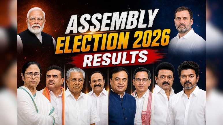 BJP '200' Paar In Bengal, Vijay's TVK Hits Century In Tamil Nadu, UDF Clears Halfway Mark In Kerala