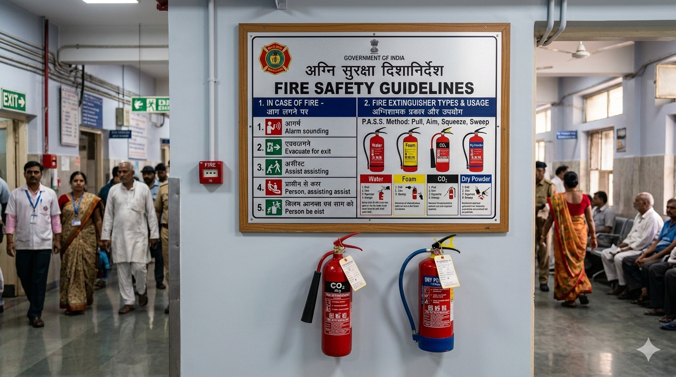 India Launches Fire Safety Week In Hospitals To Prevent Disasters