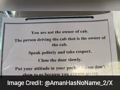 Hyderabad Cab Driver's Note Listing Rules For Passengers Sparks Debate