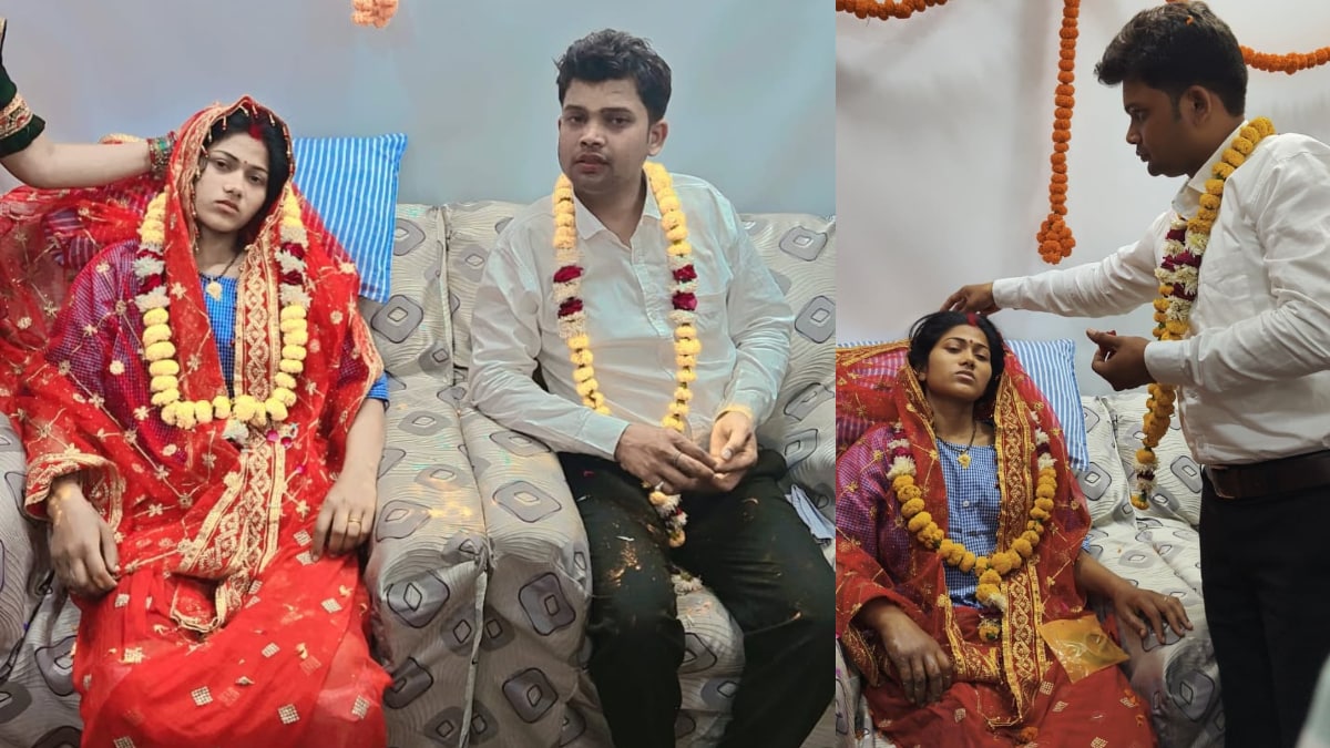 शीर्षक: रीयल लाइफ विवाह: शादी से पहले आग में झुलसी दुल्हन, दूल्हे ने अस्पताल के बर्न वार्ड को ही मंडप बना रचाई शादी