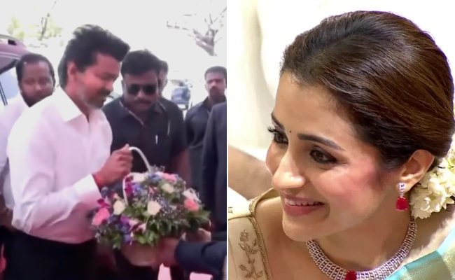 Vijay Oath Ceremony LIVE Updates: Vijay To Take Oath With 9 TVK Leaders Soon, Actor Trisha Arrives At Venue