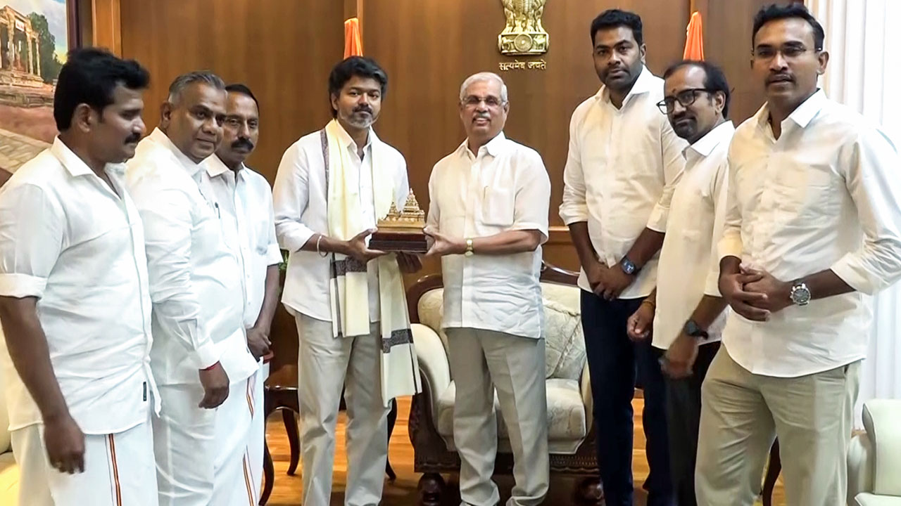 Vijay To Meet Governor Again As Numbers Game Stalls TVK