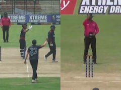 Nepal Star Rohit Paudel Given LBW Despite Ball Hitting Gloves, Furious Reaction May Attract ICC Punishment