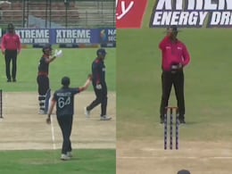 Nepal Star Rohit Paudel Given LBW Despite Ball Hitting Gloves, Furious Reaction May Attract ICC Punishment