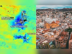Mexico City Sinking Nearly 10 Inches A Year. NASA Spotted It From Space
