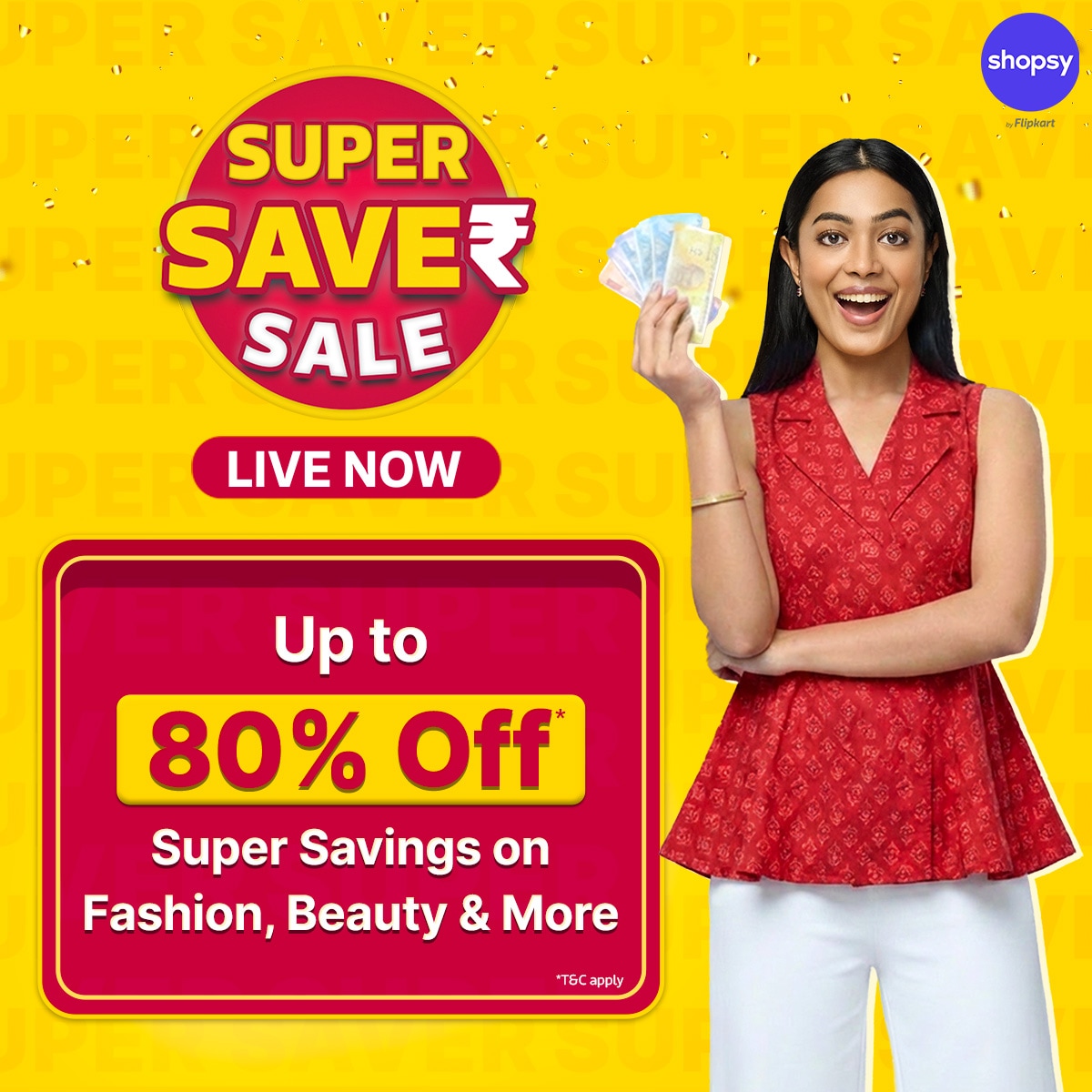 Shopsy Super Saver Sale Live Now With Up To 80% Off