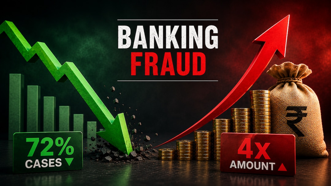 Bank Fraud Cases Fell 72% Since FY24. But Why Did The Amount Involved Quadruple?