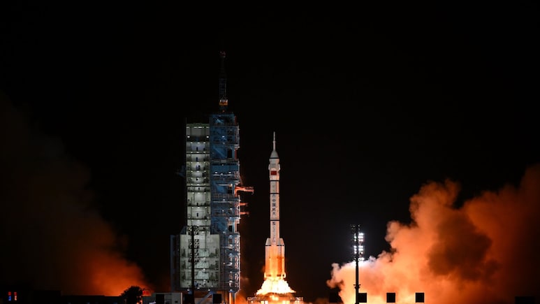 China Launches 3-Crew Space Flight As Part Of Moon Ambitions