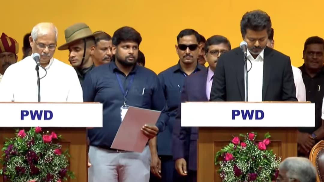 Vijay Oath Ceremony LIVE Updates: 