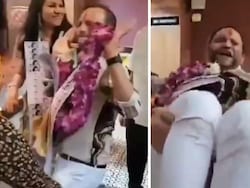 Video: Teen's Father In Pune Porsche Case Celebrates Bail With Family