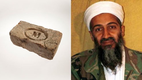 CIA Shares 'Brick' From Abbottabad Compound Where Osama Bin Laden Was Killed