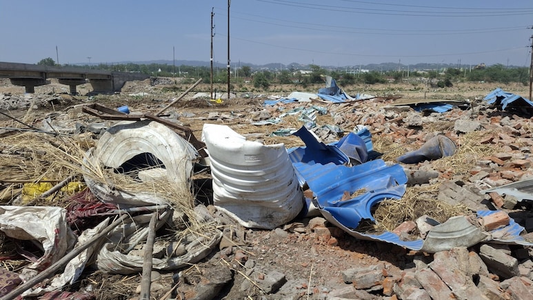 J&K Police Raze 'Narco Palaces' Used As Heroin Trade Hub In Samba