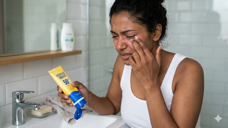Sunscreen And Your Eyes: What Happens When It Accidentally Gets In?